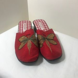 APRIL CORNELL RED Shoes Clogs